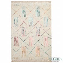 Additional picture of Boho A814 Multi Colour Rug 160 x 220cm