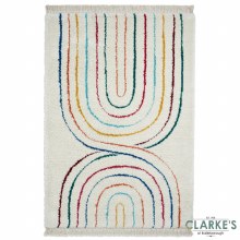 Additional picture of Boho C443 Multi Colour Rug 120 x 170cm