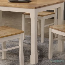 Additional picture of bolton dining set cream