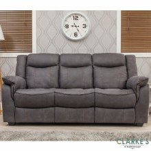 Additional picture of Brooklyn 3 Seater Sofa Charcoal
