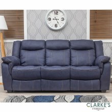 Additional picture of Brooklyn 3 Seater Sofa Denim