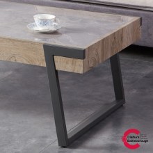 Additional picture of Brooklyn Coffee Table - Grey Sintered Stone Top