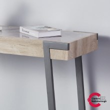 Additional picture of Brooklyn Console Table - Grey Sintered Stone Top