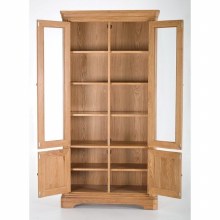 Additional picture of Carmen Oak Display Cabinet