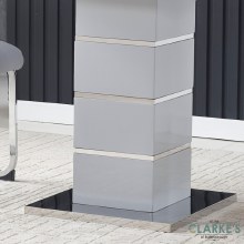 Additional picture of Chantele Compact Dining Set with 2 Chairs