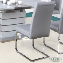 Additional picture of Chantelle Dining Chair Grey