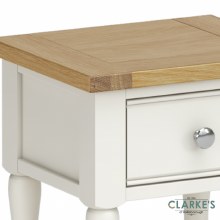 Additional picture of Chichester Ivory Lamp Table