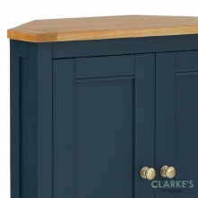 Additional picture of Chichester Navy Corner Cupboard