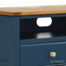 Additional picture of Chichester Navy Corner TV Unit