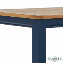 Additional picture of Chichester Navy Fixed Dining Table 200cm