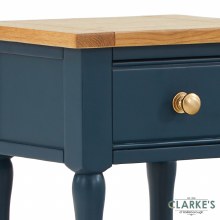 Additional picture of Chichester Navy Lamp Table