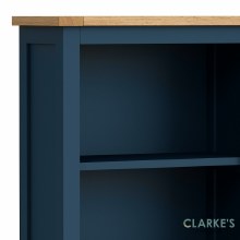 Additional picture of Chichester Navy Slim Bookcase