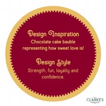 Additional picture of Christmas Gifting Bauble with Sentiment Card - I Love You
