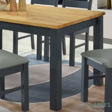 Additional picture of Columbia Dining Set Charcoal