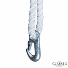 Additional picture of Connex Galvanised Snap Hook with Fixed Ring 90 mm