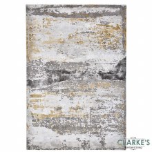 Additional picture of Craft Rug Grey / Ochre 120 x 170cm