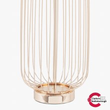 Additional picture of Dania French Gold Metal Wire Table Lamp