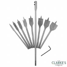 Additional picture of Dekton Flat Wood Drill Bit Set