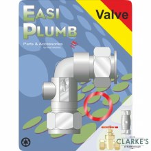 Additional picture of Easi Plumb Elbow Pattern Service Valve 1/2"