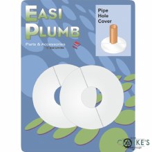 Additional picture of Easi Plumb Pipe Hole Covers White