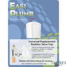 Additional picture of Easi Plumb Single Universal Radiator Valve Cap
