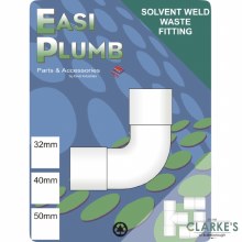 Additional picture of Easi Plumb Waste Swept Elbow 40mm