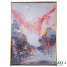 Additional picture of Evening Sky Hand Painted Canvas