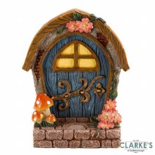 Additional picture of Fairy and Elf Doors | Garden Decor Blue