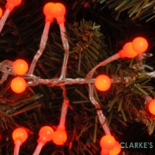 Additional picture of 288 LED Red Berry Cluster Christmas Lights