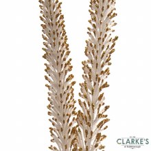 Additional picture of Foxtail Gold Glitter Spray - Christmas Decoration 69cm