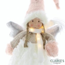 Additional picture of Christmas Angel In Lit Battery Operated 37cm