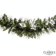 Additional picture of In Lit Christmas Swag 180cm