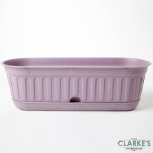Additional picture of Etika Planter Pot with Water Reservoir Lavender 49cm