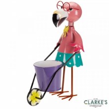 Additional picture of Flamingo Garden Decoration Planting Pot