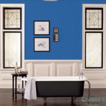 Additional picture of Fleetwood Vintage Blue Colour Advanced Satinwood 1 Litre