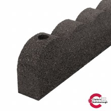 Additional picture of Flexi Scalloped Lawn Edging Grey 120x10x5cm