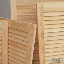 Additional picture of Louver Door Pine 110 x 49.4 cm