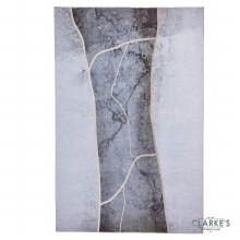 Additional picture of Force K7280 Grey/Gold Rug 150 x 230cm