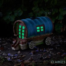Additional picture of Gypsy Rose Caravan - Garden Solar Decoration