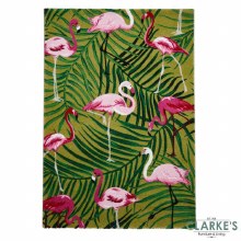 Additional picture of Havana Rug 2349 Green / Pink 120 x 170cm