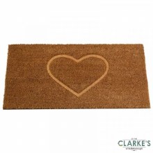 Additional picture of Heart Felt! - Coir Door Mat