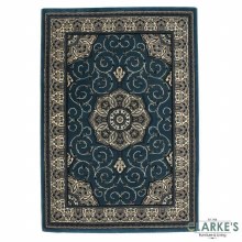 Additional picture of Heritage Traditional Dark Blue Rug 160 x 230cm