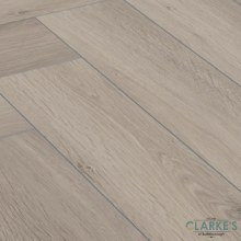 Additional picture of Herringbone Silver Oak 8mm Laminate Flooring