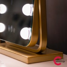 Additional picture of Hollywood Arch Vanity Mirror Gold
