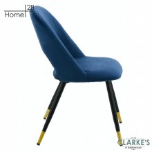 Additional picture of Bursa Velvet Dining Chair Navy