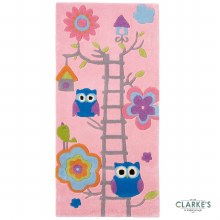 Additional picture of Hong Kong Kids 5648 Pink Rug 70 x 140cm