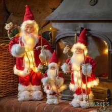 Additional picture of Inlit Father Christmas Small
