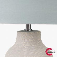 Additional picture of Kai Tall Duck Egg Ceramic Table Lamp