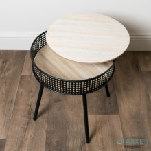 Additional picture of Kate Side Table with Storage