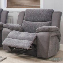 Additional picture of Legend Recliner Armchair Grey
